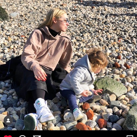 The Frock NYC hoodie in taupe - Picture 4 of 4